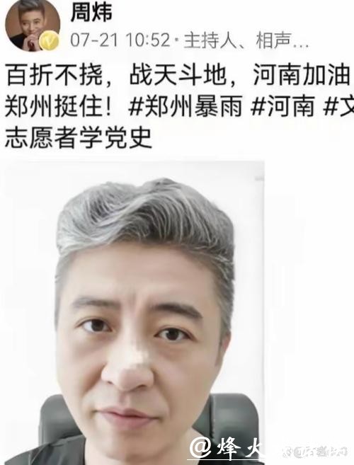 一句脏话葬送23年努力!如今满头白发的周炜,已经更上一层楼了 一句脏话葬送23年努力!如今满头白发的周炜,已经更上一层楼了